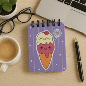 Ice cream pocket diary